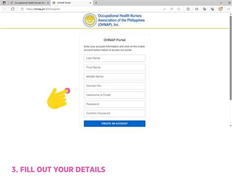 Here's how to CREATE an account in ohnap portal and see the.